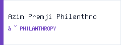 Azim Premji Philanthropic Initiatives