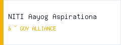 NITI Aayog Aspirational Districts