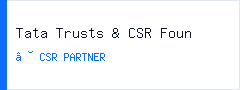 Tata Trusts & CSR Foundation